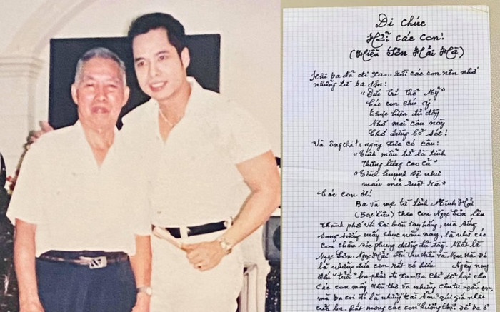 Danh ca Ngọc Sơn hiếm hoi chia sẻ 'di chúc' của người cha quá cố Ảnh 2
