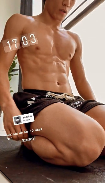 Bùi Tiến Dũng khoe body 'mlem mlem' cực phẩm khiến hội chị em mê mẩn Ảnh 1