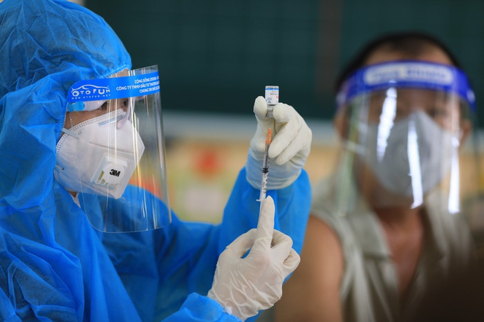 TP.HCM bắt đầu tiêm vaccine Vero Cell từ ngày 13/7. Ảnh: Quỳnh Danh.