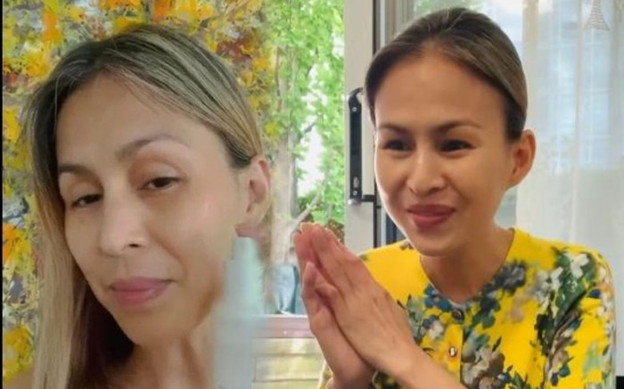 Bị chê già nua kém sắc khi tự quảng cáo mỹ phẩm, vợ cũ Huy Khánh liền 'xù lông' đáp trả Ảnh 2