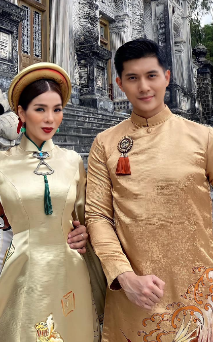 Không chỉ là người yêu mà Lâm Bảo Châu còn là người đồng hành với Lệ Quyên trong mỗi buổi tập luyện. &nbsp;