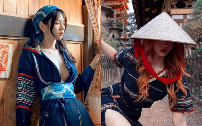 Lê Bống mặc thổ cẩm lộ hết vòng 1, khán giả nhận xét thô thiển đến nhức mắt Ảnh 2