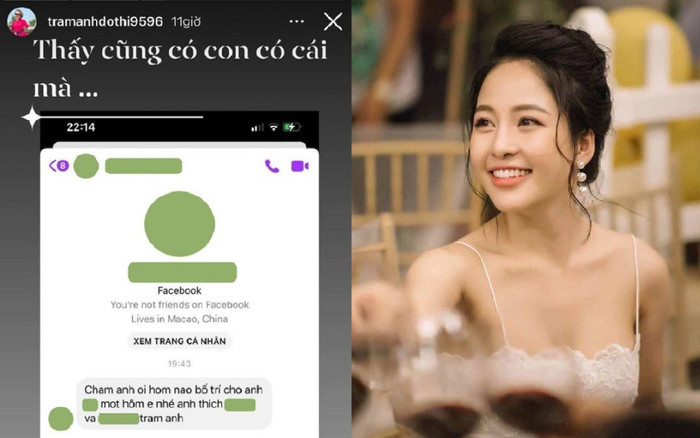 Hotgirl Trâm Anh vì bị 'gạ tình' bằng tin nhắn tục tĩu Ảnh 2