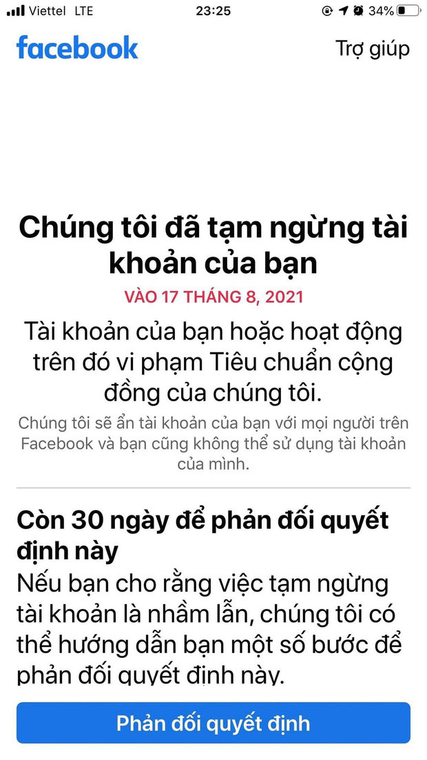 Số lượng tài khoản Facebook bị khóa tăng lên chóng mặt.