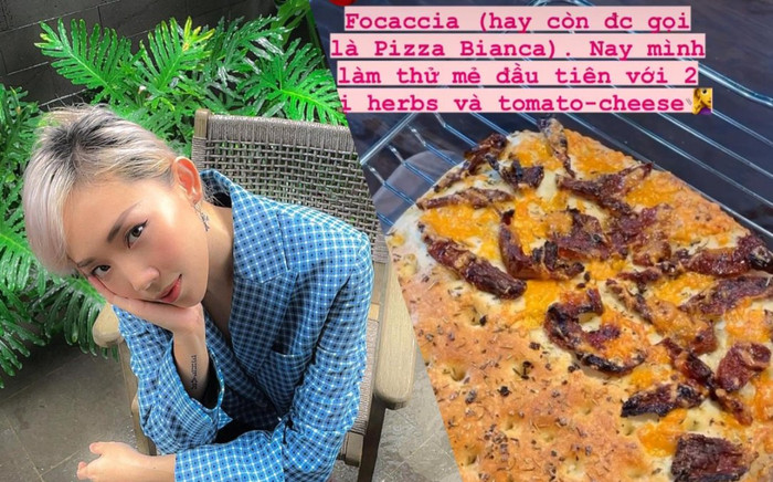Ngán Pizza truyền thống, học Tóc Tiên cách làm bánh mì Ý vừa ngon vừa không béo Ảnh 2