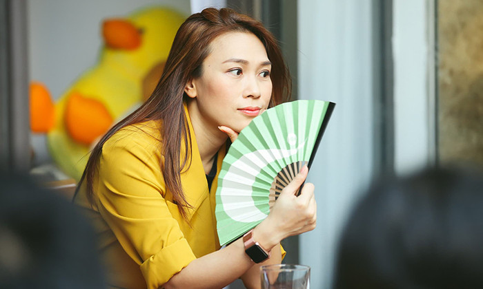 Mỹ Tâm có pha phản hồi bá đạo không kém.