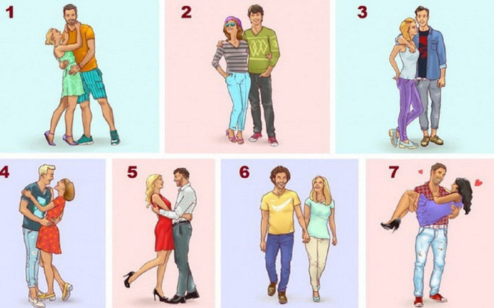 Bạn thấy cặp đôi nào hạnh phúc nhất? Điều đó tiết lộ cực chuẩn về chuyện tình cảm hiện tại của bạn Ảnh 2