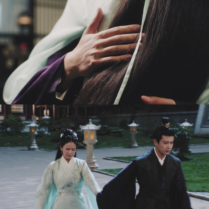 'Trường An như cố': Nhậm Gia Luân bê vác Bạch Lộc như 'vác bao tải' vì nhà gái quá nặng kí? Ảnh 8