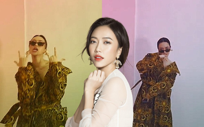 Trước ngày vướng tin đồn sinh nở, Diệu Nhi còn bắt trend Tik Tok quẩy 'tới bến' thế này Ảnh 2