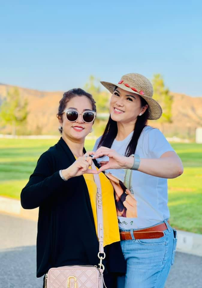 Chị Bé Heo có vẻ đã lấy lại được tinh thần sau biến cố.