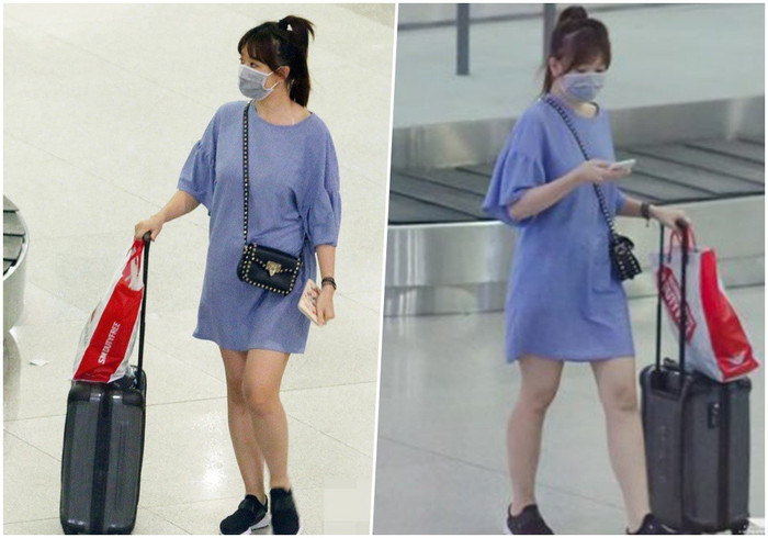 Bà xã Trấn Thành - Hari Won cũng không được lòng công chúng với outfit thoải mái, thậm chí cô còn bị đồn có bầu khi diện đồ lùm xùm. 