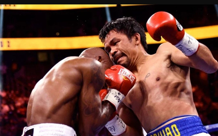 Manny Pacquiao thất bại trong ngày tái xuất làng boxing ở tuổi 42 Ảnh 2