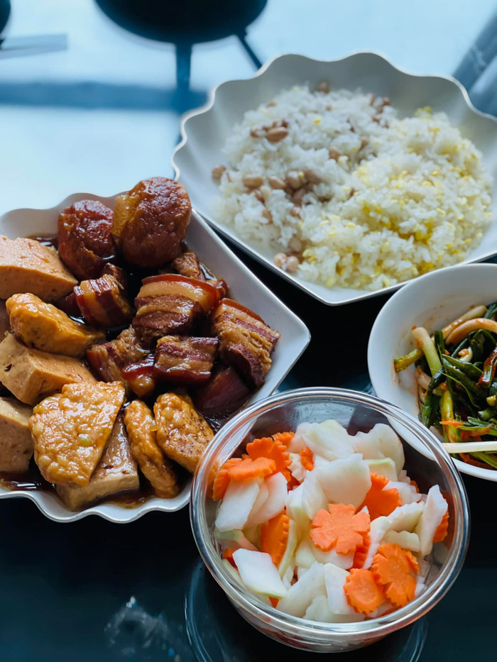 Một món ăn khác được Trương Ngọc Ánh chuẩn bị.