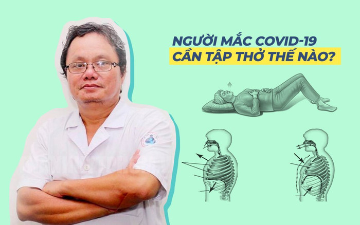 Người mắc Covid-19 cần tập thở thế nào cho đúng cách để cải thiện lượng Oxy? Ảnh 2