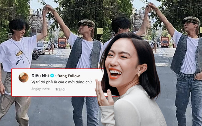 Diệu Nhi trước ngày vướng tin đồn sinh nở còn đi 'giành giật' Sơn Tùng nhiệt tình thế này? Ảnh 2