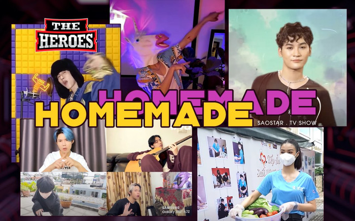 Không có việc gì khó, chiến binh The Heroes tung 'sản phẩm homemade' cổ vũ tinh thần người dân chống dịch Ảnh 2