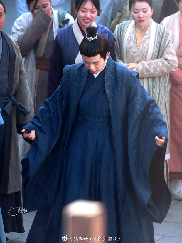 'Trường An như cố': Nhậm Gia Luân đẹp trai siêu 'mlem' tại hậu trường, fan tranh nhau giành với Bạch Lộc Ảnh 6