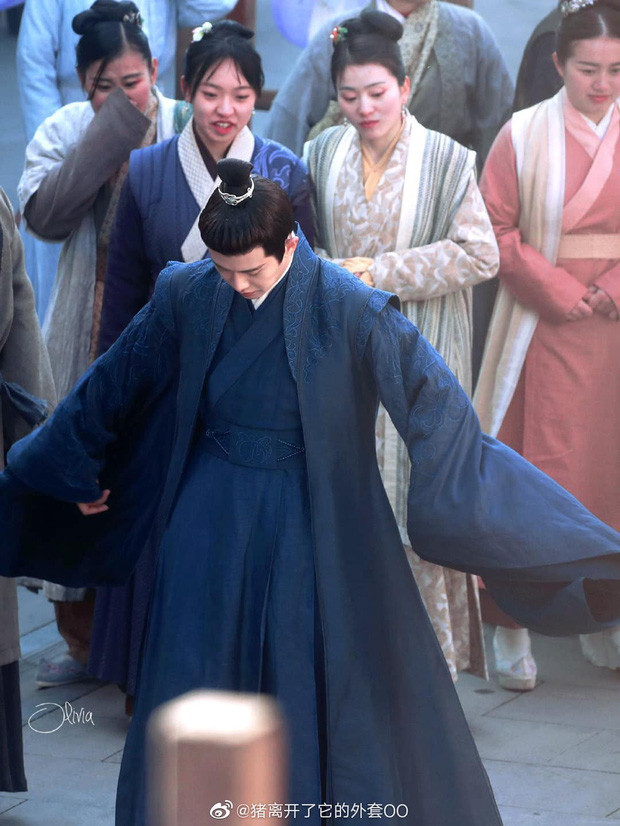 'Trường An như cố': Nhậm Gia Luân đẹp trai siêu 'mlem' tại hậu trường, fan tranh nhau giành với Bạch Lộc Ảnh 3