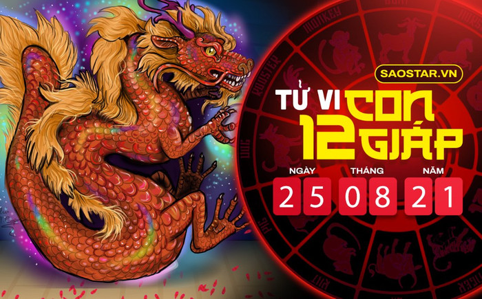 Tử vi thứ 4 ngày 25/8/2021 của 12 con giáp: Thìn có vận may đáng ghen tị, Tỵ phải chịu nhiều áp lực Ảnh 2