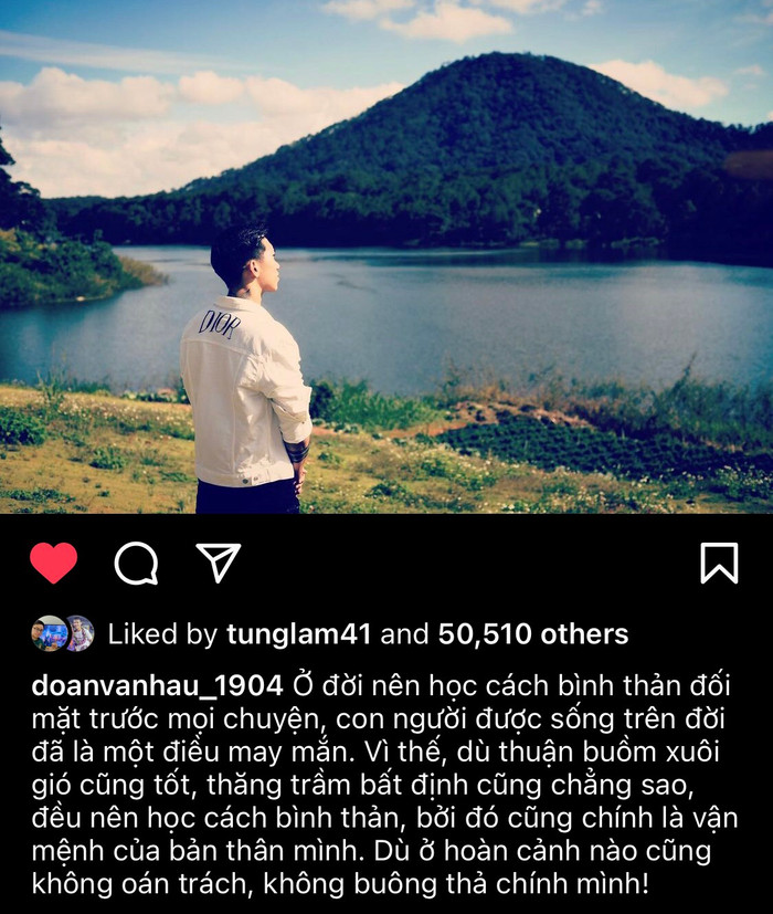 Đoàn Văn Hậu trải lòng sau khi rời tuyển Việt Nam.