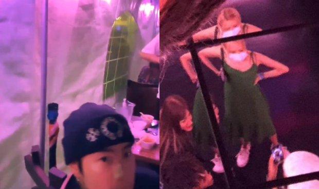 Fan soi được chi tiết dường như Mark cũng xuất hiện ở chỗ của Rosé.