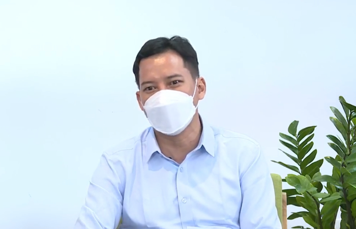 Ông Lê Quang Tự Do, Cục Phó Cục phát thanh truyền hình và Thông tin điện tử, Bộ thông tin truyền thông tại chương trình.