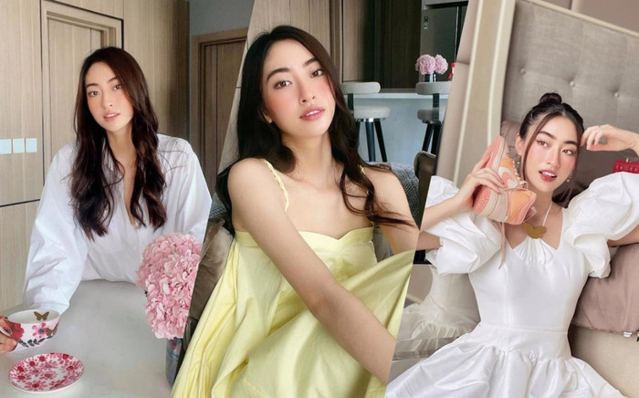 Lương Thùy Linh giãn cách tại gia mà mặc đẹp như khách Vip đi dự fashion week Ảnh 2