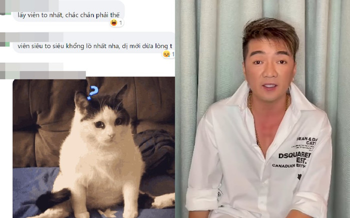 Netizen thắc mắc liệu Đàm Vĩnh Hưng sẽ lấy viên kim cương bao nhiêu carat nếu thắng cuộc? Ảnh 2