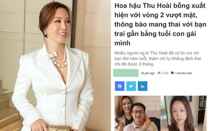 Hoa hậu Thu Hoài bức xúc vì bị nói có chồng bằng tuổi con gái Ảnh 2