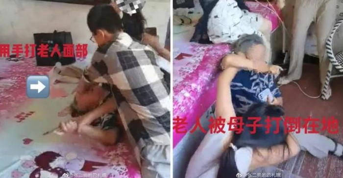 Cảnh hỗn chiến giữa 4 thế hệ trong gia đình khiến nhiều người ngao ngán. 