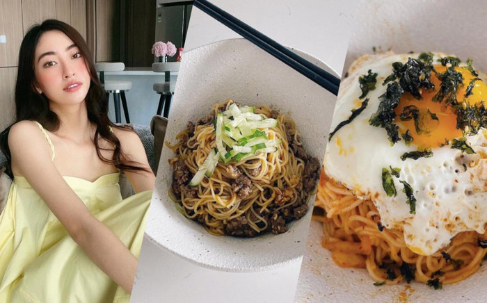 Thèm mì trộn Hàn Quốc, học Hoa hậu Lương Thùy Linh bí kíp nấu ngay và luôn Ảnh 2