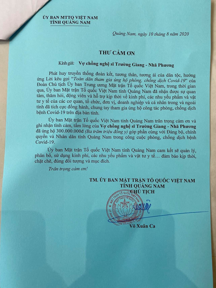 Phía Trường Giang lên tiếng vì bị chỉ trích không làm từ thiện mùa dịch: Ủng hộ cả trăm triệu vẫn bị mắng Ảnh 7