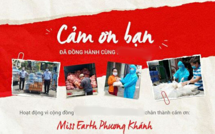 Hoa hậu Phương Khánh cùng loạt sao Việt chung tay hỗ trợ bệnh viện dã chiến chống dịch Covid-19 Ảnh 2