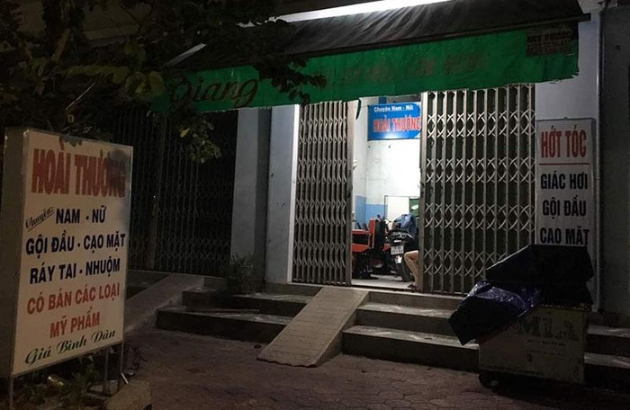 Tiệm cắt tóc gội đầu mà 2 tài xế lái xe dương tính với Covid- 19 từng ghé qua