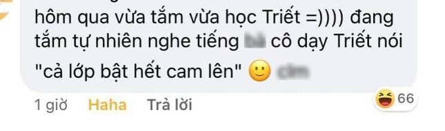 Ngủ gật rồi tắm khi đang học online nữa, quả là 'nhất quỷ nhì ma thứ ba học trò' mà