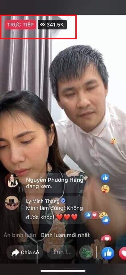 Vợ chồng Thủy Tiên bất ngờ phá kỷ lục người xem livestream của Lộc Fuho Ảnh 2