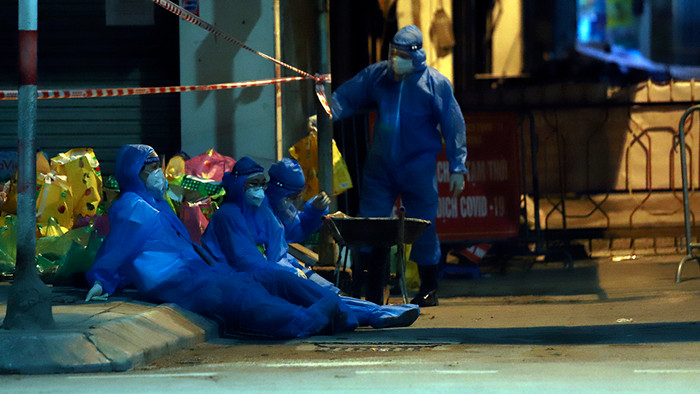 Tính từ ngày 29/4 đến nay, quận Thanh Xuân có 200 ca mắc tại 10/11 phường (trừ Thanh Xuân Nam).