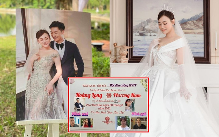 Phương Oanh hóa cô dâu xinh lung linh ở 'Hương vị tình thân', dân mạng nhanh tay làm luôn cả thiệp cưới Ảnh 2