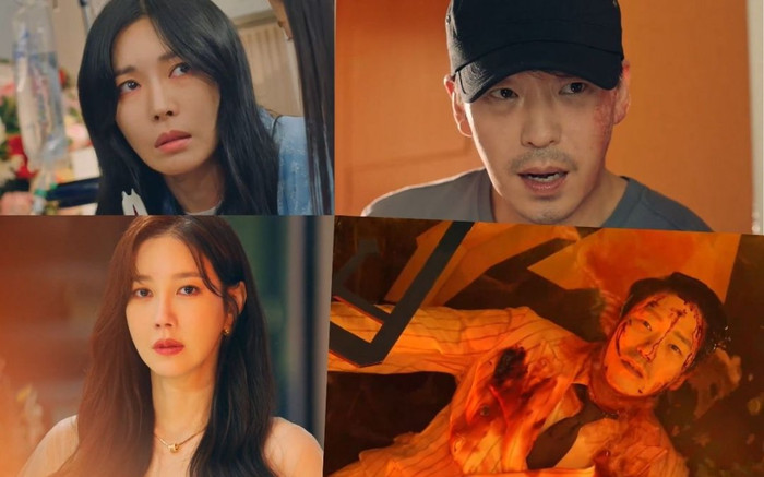 'Penthouse 3' tập 12: Ju Dan Tae chính thức 'bay màu' dưới tay Su Ryeon, Seo Jin sống sót thần kì Ảnh 2