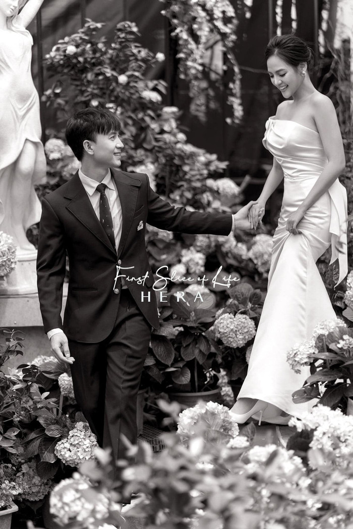 So kè bộ ảnh cưới của Mạnh Trường - Phương Oanh và Thu Quỳnh - Anh Vũ trong 'Hương vị tình thân' Ảnh 9