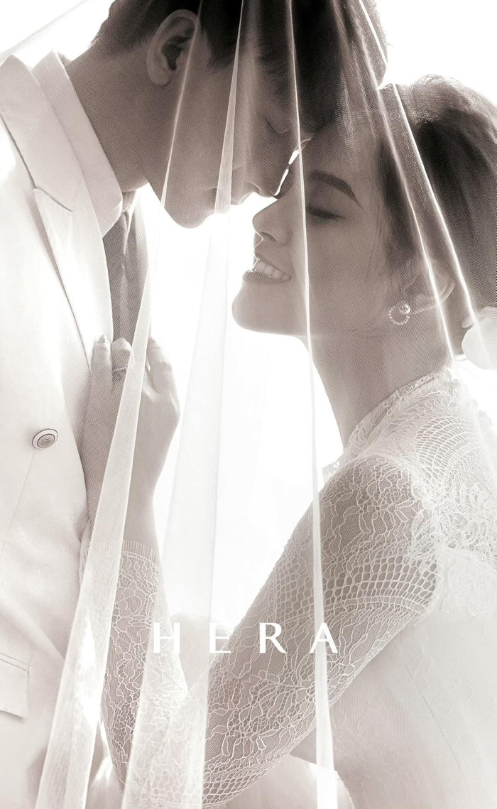 So kè bộ ảnh cưới của Mạnh Trường - Phương Oanh và Thu Quỳnh - Anh Vũ trong 'Hương vị tình thân' Ảnh 4