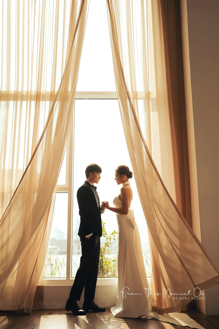 So kè bộ ảnh cưới của Mạnh Trường - Phương Oanh và Thu Quỳnh - Anh Vũ trong 'Hương vị tình thân' Ảnh 6