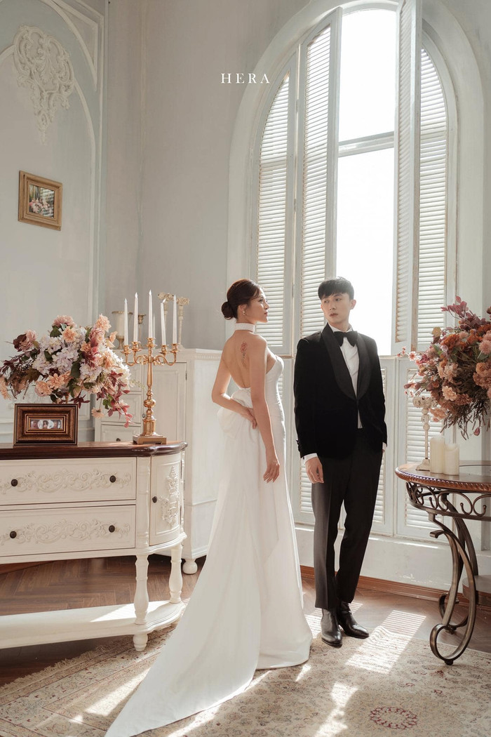 So kè bộ ảnh cưới của Mạnh Trường - Phương Oanh và Thu Quỳnh - Anh Vũ trong 'Hương vị tình thân' Ảnh 5