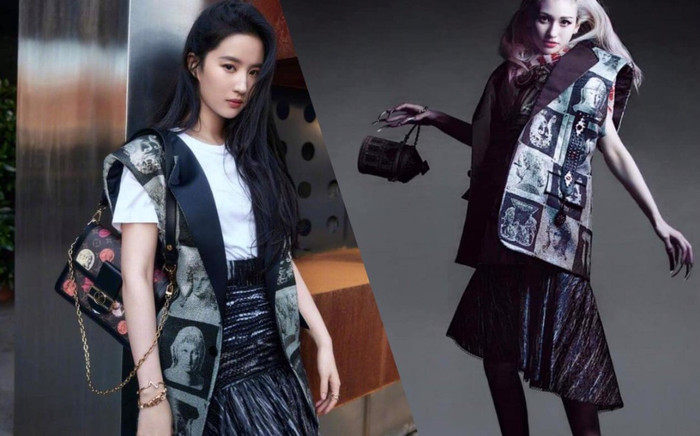 'Mỹ nhân lai' chung nhà BlackPink thần thái ăn đứt Lưu Diệc Phi khi đụng hàng Ảnh 2