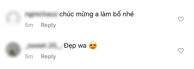 Khán giả chúc mừng Anh Tú làm bố.