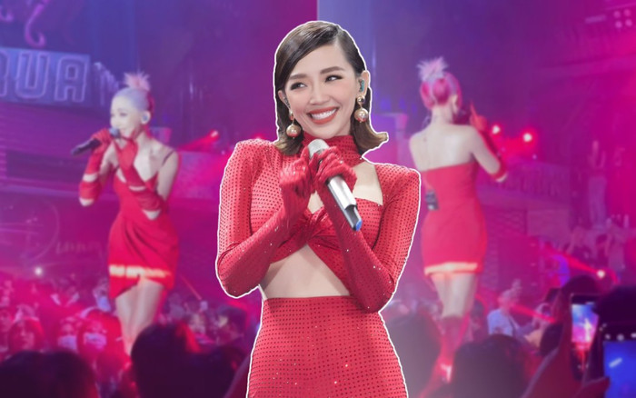 Đang hát thì gặp sự cố âm thanh, Tóc Tiên có cách giải quyết tinh tế 'đi vào lòng fans'! Ảnh 2