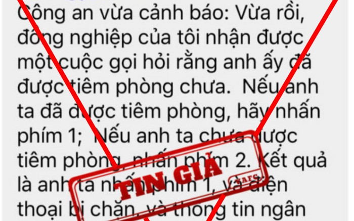 Sự thật chuyện bị chiếm đoạt tài khoản ngân hàng vì làm theo cuộc gọi khảo sát tiêm vắc xin COVID-19 Ảnh 2