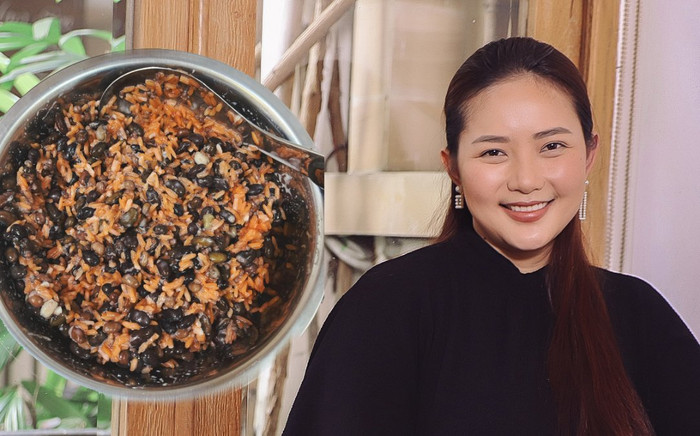 Phan Như Thảo chia sẻ cách nấu xôi đậu xanh lá cẩm dễ, nhanh lại có thể để lâu Ảnh 2