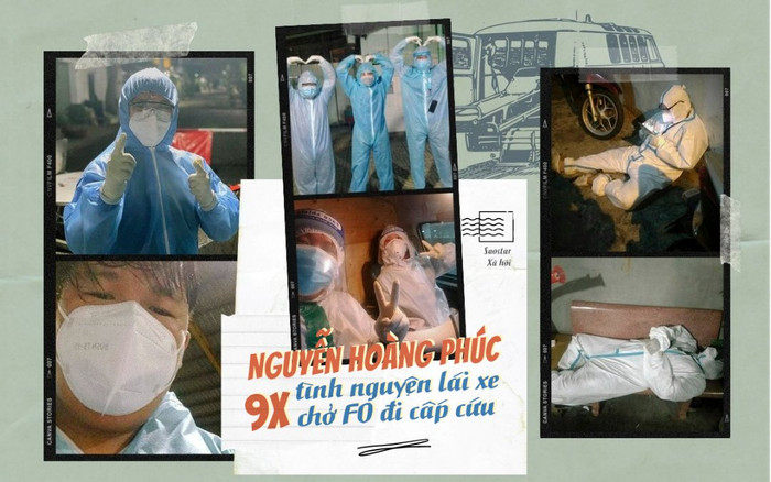 Tài xế tình nguyện lái xe chở F0 đi cấp cứu và khoảnh khắc chở 5 người thân trong gia đình đi cách ly Ảnh 2