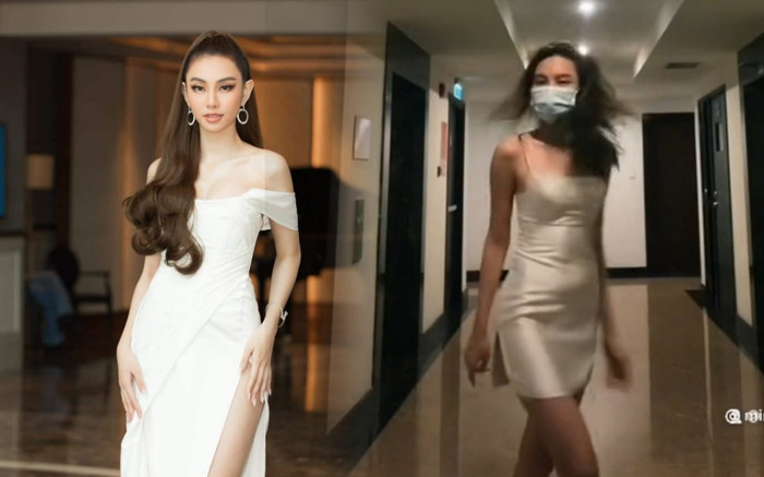 Thùy Tiên catwalk ở hành lang, các 'chuyên gia bàn phím' đổ xô vào training online Ảnh 2
